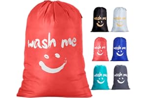 IHOMAGIC Saco para la Colada Plegables Cesto para Ropa Sucia Plegable Bolsa de lavanderia Viajes para Baño con Organizador Lavandería para Cocina Dormitorio Hotel Gran Capacidad 120L Naranja