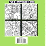 Image de City Maps: A Coloring Book for Adults