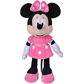 Simba - Disney Minnie Mouse Plush, Soft and Pleasant Material, Official Disney License, Authentic, Suitable for Boys and Girl