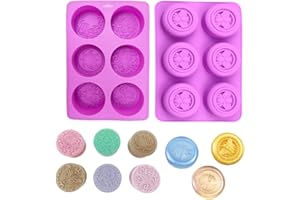 WYAHYQ Stampi in silicone Per la produzione di sapone,torte e pasticcini Motivo dell'ape fiorita 6Cavità