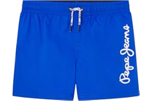 Pepe Jeans Short de Bain À Logo Maillot Garçon
