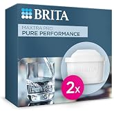 BRITA MAXTRA PRO Pure Performance Su Arıtma Filtresi, 2'li Set, Beyaz