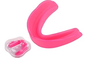 Muse Impex Mouth Guard Gum Shield for Boxing, Rugby, Martial Arts, Judo, Karate, MMA, Hockey, and All Contact Sports Professional MouthGuard for Adults and Kids - Teeth and Jaw Safety with Case