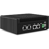 CWWK N150 Mini PC (Upgraded N100) Firewall with 4 Port 10GbE RJ45 + 2.5GbE LAN, S7 Pro OPNsense Appliance Mini Computer, Bare
