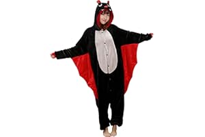 Ovender Cosplay Pijama Kigurumi Disfraz Animale Mono de una Pieza Carnaval Navidad Halloween Adultos Unisex Mujer Hombre Ropa Interior Espectáculo Invierno