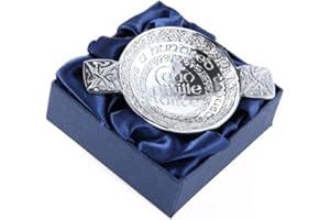 PEWTERMILL CRAFTS Ceud Mille Failte Pewter Mini Quaich 3"