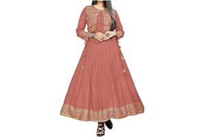 Blessfull Healing Women Self Design Anarkali Rayon Kurti