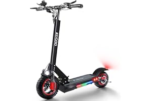 HUABANCHE Monopattino Elettrico, Monopattino Elettrico 10 Pollici, Motore 48V 18AH, Dotato di luci a LED,Scooter Elettrico Adulti di Guida a Lunga Distanza, M4 PRO