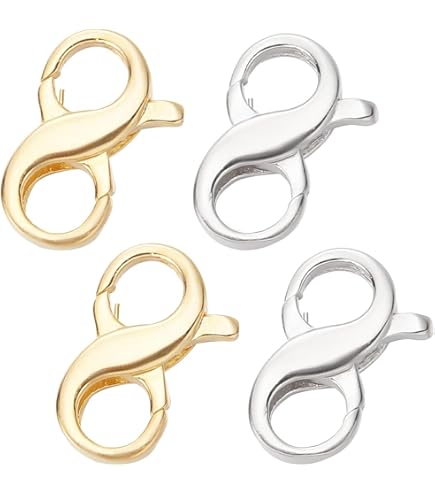 Fermaglio Zircon Cubici Chiusura Collana BENECREAT - Argento 925 Con Zirconi, Per Bracciali E Gioielli Fai Da Te Accessori Creazione Gioielli Argento