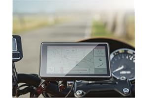 BIBIBO Protector de pantalla de cristal templado compatible con Garmin zumo XT GPS Navigator Pantalla Película protectora 5,5 pulgadas Dureza antiarañazos 9H Scratch Resistant