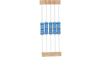 HUABAN 50PCS 2 Watts 2W 30R 30 Ohm 1% Rezystor metalowy