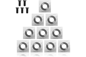 AYYDS Set di piastre reversibili in metallo duro per scalpello girevole (I)