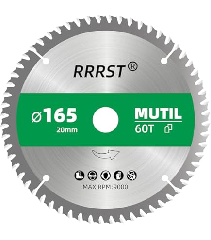 Lame De Scie - Circulaire - 160 X 22,23 Mm - 60 Dents - De