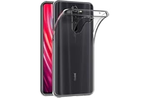 REY Silikonowe Etui Przezroczyste do XIAOMI REDMI Note 8 PRO, Ultra cienkie 0,33mm, Silikon TPU smukłe i bardzo lekkie etui ochronne