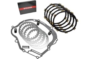 BIGLKNM Clutch Kit Friction Plates & Heavy Duty Springs Gasket for Yamaha TTR125 2000-2004 TTR125E 2003-2009 TTR125L 2000-2008 TTR125LE 2003-2022