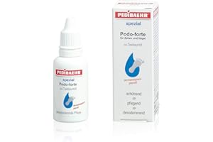 Podo forte avec teebaumöl, spécial orteils Fluide d'entretien, soin des ongles, pedibaehr, 30 ml