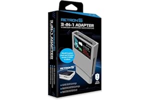 Hyperkin RetroN 5 3-in-1 Adapter for Game Gear, Master System Card - Sega Gear