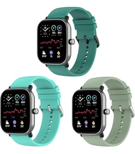 20mm 22mm Silicone Strap for Huawei Watch GT2 42mm 46mm GT3 SE