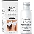 Snow Bleach Cream, Skin Lightening Cream for Dark Underarm, Knees, Elbows, Inner Thigh, Bikini Line, Armpit Area Skin Bleaching Cream, Get Rid of Dark Intimate Area Lighten Dark Private Part (1pcs)