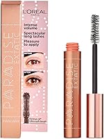 L’Oréal Paris Paradise, Intense Volume, Castor Oil-Enriched, Eyelash Lengthening Mascara. Flake Free Formula. Soft...