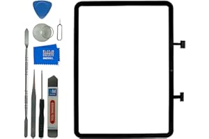 iPad 10th Gen Screen Replacement by MMOBIEL – Digitizer Touchscreen Glass for iPad 10 (10.9" A2757 A2777 A2696) – Black – With Tools, Adhesive, Holder