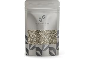 WabiFlur - Sabbia Naturale Natural Lagoon Colorazione Mista tendete al Grigio per Acquari e Acquaterrari | Granuli da 2/3 mm Confezione da 1 kg.