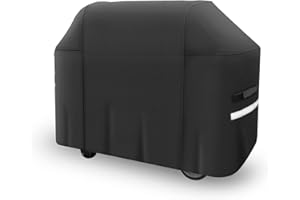 VNIERXFUL Pokrowiec na grilla Weber Genesis II seria 7130, wodoszczelny, do Weber Genesis E-330, E-310, S-310, S-330, S-335, S-340, seria 600D Oxford z przenośnym wózkiem