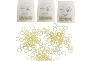 CERIOLL Élastiques Orthodontiques,Orthodontique Bretelles Élastiques,Bracelets Orthodontiques,300 Élastiques Dentaires en Caoutchouc,Outil Dentaire Orthodontique Orale de Bande de Caoutchouc Dents Élastiques