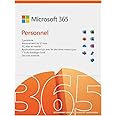 Microsoft 365 Personnel | Office 365 apps | 1 personne | 1 an ​| PC/MAC, tablette et smartphone | Téléchargement