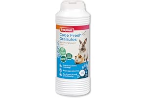 Beaphar - Cage Fresh Granules - For Animal Cages, Hutches & Litter Trays – Keeps Cages Fresher for Longer – Traps & Destroys 