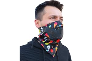 Grace Folly Half Face Mask for Cold Winter Weather. Use This Half Balaclava for Snowboarding, Ski, Motorcycle. (Many Colors)