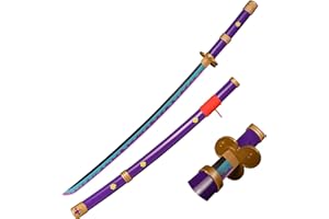 Eroberer Wood Anime Cosplay Sword, Roronoa Zoro Samurai Sword, Anime Fan, Wado Ichimonji/Kitetsu/Yama Enma/Trafalgar Law/Yamato Sword