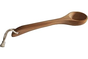 HOME SAUNA EXPERIENCE HSE Curved Cedar Sauna Ladle (100ml, Red Cedar)