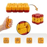 Taraftar Rengini Se&ccedil; Fidget Cube - (Sarı - Kırmızı) - Dayanıklı Stres K&uuml;p&uuml; ve Konsantrasyon Aracı