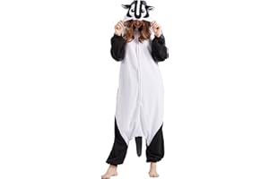 SimZoo Pyjama pour Adulte Halloween Vêtements décontractés (S) 140-155 cm (M) 156-170 cm (L) 171-180 cm (XL) 181-190 cm