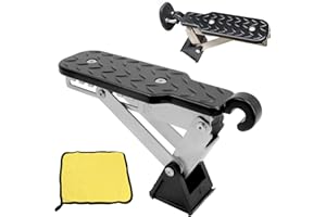 LIANGREN Auto Türstufe, klappbarer Autotür Pedal Trittbretter mit Pufferkissen, Autotür Trittstufe für Auto Jeep SUV LKW, Einfacher Zugang Zum Dach Tritthilfe