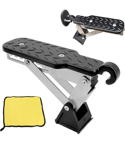 Auto Türpedal Klappbar - Aluminium Trittbrett Mit U-Haken Für Tür