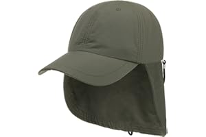 LIPODO Gorra Supplex con Cubrenuca Mujer/Hombre - de Sol Lluvia Verano Visera Primavera/Verano
