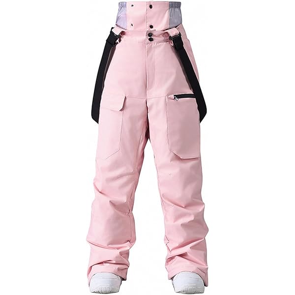 BenBoy Trekkingbroek voor dames, winter, waterdicht, skibroek, softshellbroek, thermobroek, sneeuw, warm, bergen, wandelen, outdoorbroek, Grijs, XS