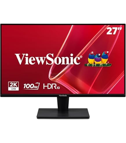 LG 27QN600-B 27” QHD (2560 x 1440) IPS Display with FreeSync, sRGB
