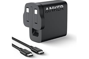 Anker 100W USB C Charger, Compact and Foldable Fast MacBook Charger, For MacBook Pro, MacBook Air, Samsung Galaxy, iPad Pro, and All USB C Devices (5 ft C to C Cable Included)