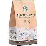 Verdevero PERCARBONATO 1KG - Sbiancante, Igienizzante naturale - Confezione ecologica 100% Plastic Free
