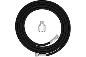 Magicrose Braided Airbrush Hose 1/8" male-1/8" Male (1/4" Female) Airbrush Hose Splitter Airbrush Hose Hose Adapter for Most airbrushes (3m)