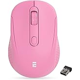 Everest SM-300 Usb Rose Gold 4D Optik S&uuml;per Sessiz Alkalin Pil Kablosuz Mouse