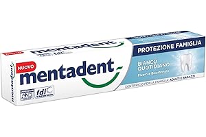 Mentadent Dentifricio Protezione Famiglia Bianco, 75ml