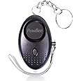 Personal Alarms For Women - Reusable Police Approved 150DB LOUD Security Alarms Keychain with LED Light, Small Personal Safety Alarm for Women Girls Kids and Elderly,Dog Walker,1 PACK Black