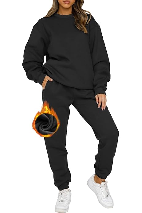 Completo Donna In Maglia Pigiama A Due Pezzi Da Donna A Maniche