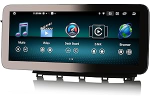 GONFEN 12,3" IPS Pantalla táctil 8-Núcleos Android 13 Radio de Coche para Mercedes-Benz GLK Clase X204 2013-2015 NTG 4.5 Navi 8GB+128GB Soporte CarPlay Android Auto GPS Dab+ WiFi Bluetooth COMAND DSP