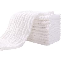 MUSH Waschlappen Aus Bambus-Viskose – Ultraweich, 550 G/m², 33x33 Cm, 9 Stück, Rosa