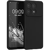 Microsonic Matte Silicone Xiaomi Poco X6 Pro 5G Kılıf Siyah [Poco X6 Pro 5G ile Uyumlu Kılıf - Siyah]